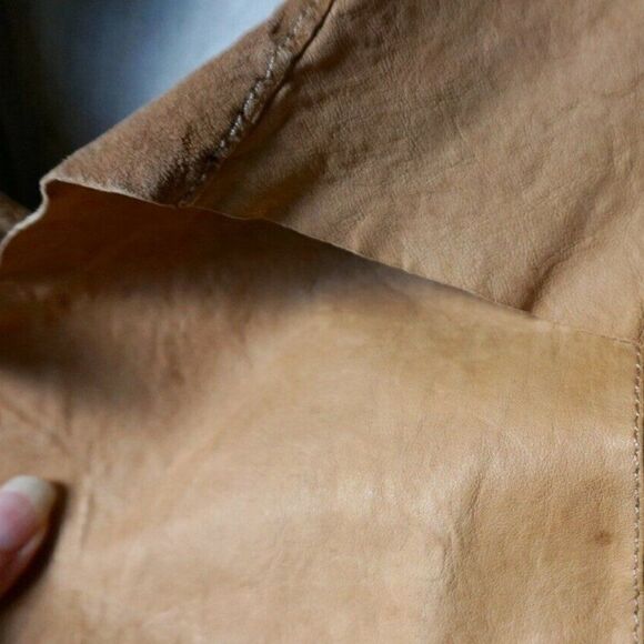 JAKETT...ETC LEATHER VEST SIZE: L - Picture 12 of 12